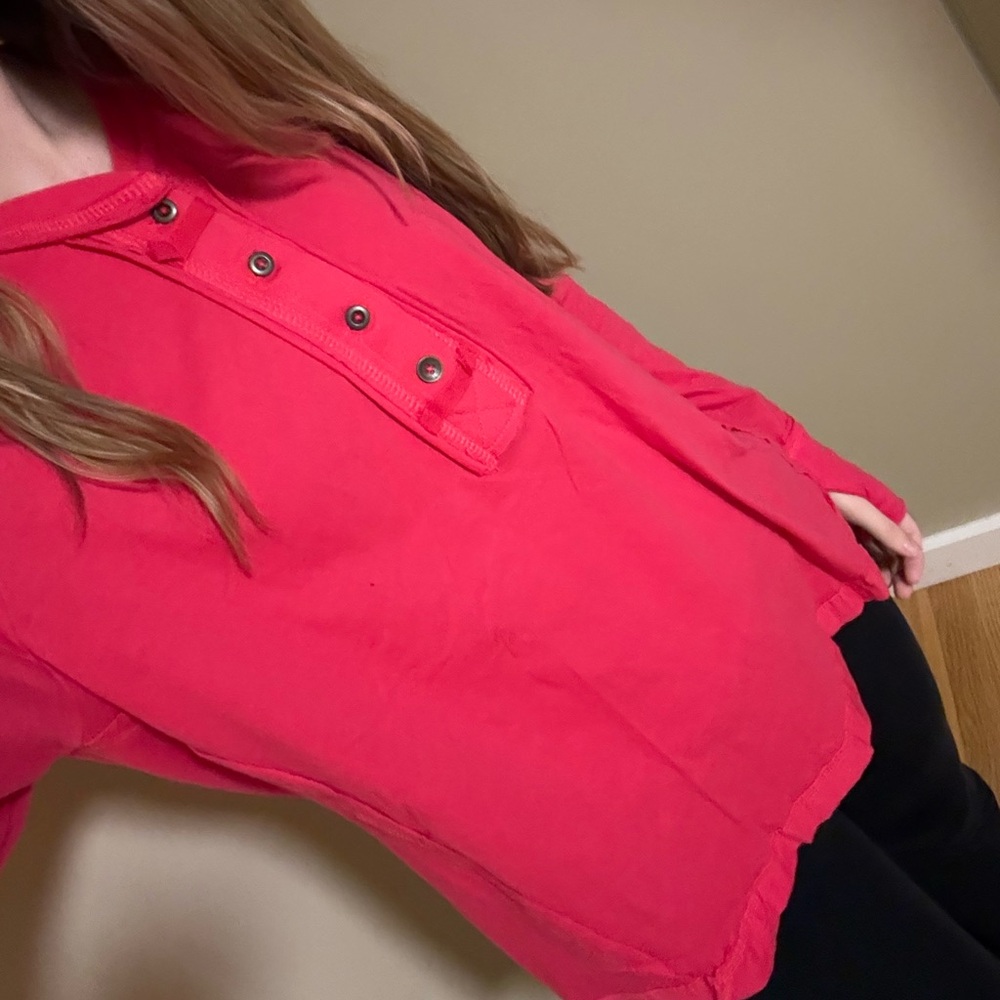 NWOT Zenana Henley shirt